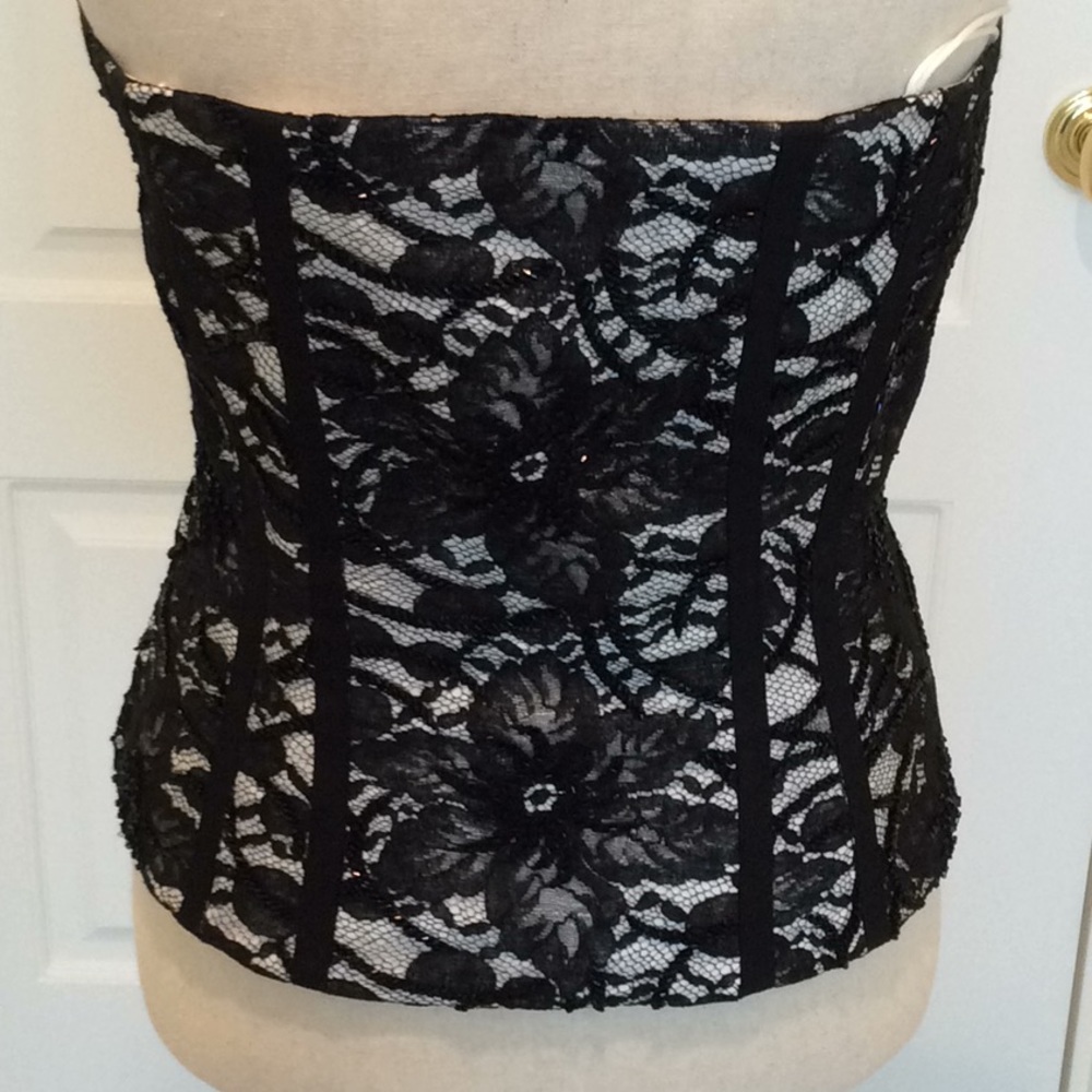 Carmen Marc Valvo Designer Jacket with Bustier - Picture 7 of 8